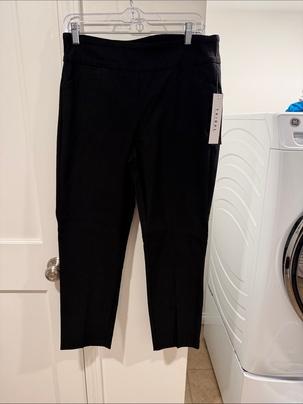 Tribal Women’s Pull on Black pants